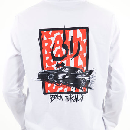Jordan Motor Born To Rally | Premium T-shirt Unisex Longsleeve Basic Cut - Premium T-shirt Unisex Longsleeve Basic Cut - Jobedu Jordan