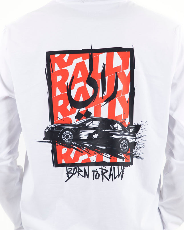Jordan Motor Born To Rally | Premium T-shirt Unisex Longsleeve Basic Cut - Premium T-shirt Unisex Longsleeve Basic Cut - Jobedu Jordan