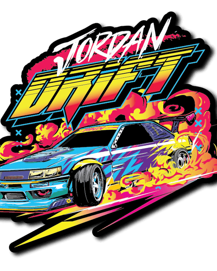 Jordan Motor Drift | Sticker - Accessories - Stickers - Jobedu Jordan