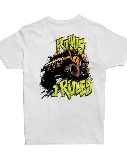 Jordan Motor No Roads | Basic Cut T-shirt - Graphic T-Shirt - Unisex - Jobedu Jordan