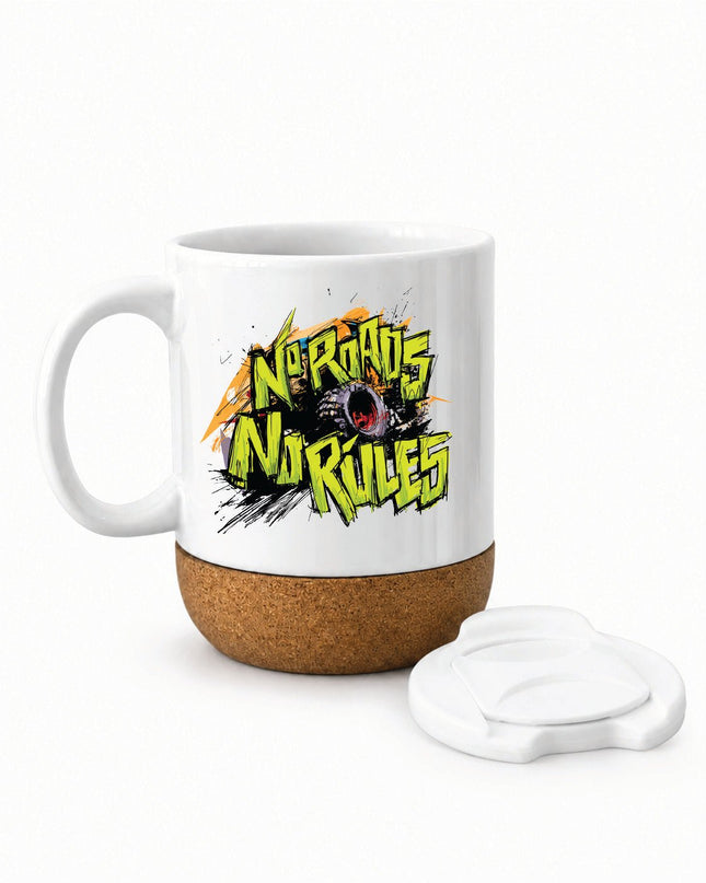 Jordan Motor No Roads | Soft Wooden Plate Mug - Accessories - Soft Wooden Plate Mug - Jobedu Jordan