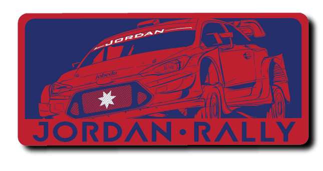 Jordan Motor Stamp | Sticker - Accessories - Stickers - Jobedu Jordan