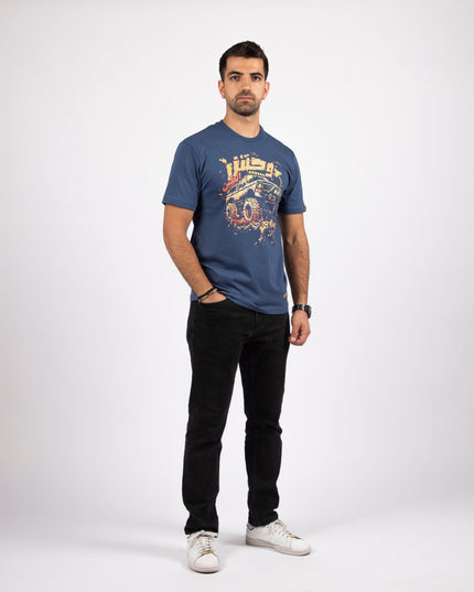 Jordan Motor Wa7sh Al Teen | Basic Cut T-shirt - Graphic T-Shirt - Unisex - Jobedu Jordan