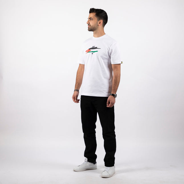Jordan Splash | Premium SuperBasic Ghraphic T-Shirt - Premium Super Basic Cut T-Shirt - Unisex - Jobedu Jordan