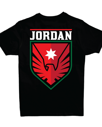 Jordan team logo | Premium SuperBasic Ghraphic T-Shirt - Premium Super Basic Cut T-Shirt - Unisex - Jobedu Jordan