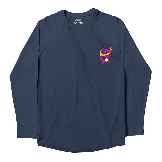 Lost | Premium T-shirt Unisex Longsleeve Basic Cut - Premium T-shirt Unisex Longsleeve Basic Cut - Jobedu Jordan