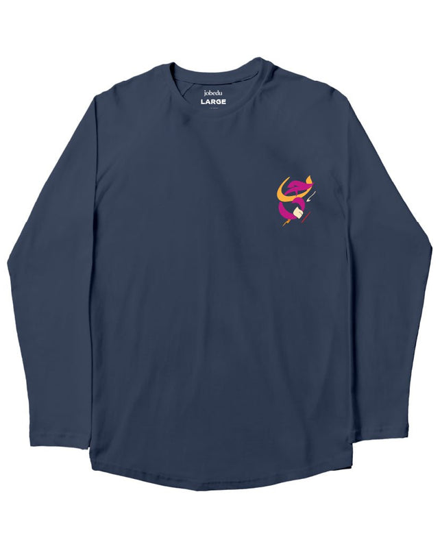 Lost | Premium T-shirt Unisex Longsleeve Basic Cut - Premium T-shirt Unisex Longsleeve Basic Cut - Jobedu Jordan