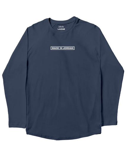 Made In Jordan | Premium T-shirt Unisex Longsleeve Basic Cut - Premium T-shirt Unisex Longsleeve Basic Cut - Jobedu Jordan