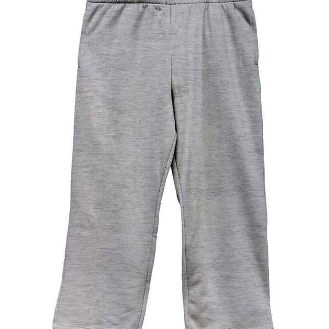 Medium Grey Melange | Men's Wide Leg Pants - Men's Wide Leg Pants - Jobedu Jordan