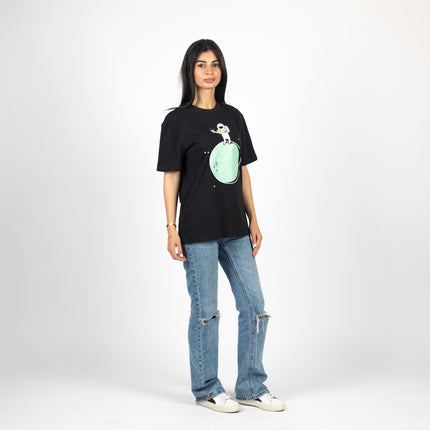 Moon Guest | Basic Cut T-shirt - Graphic T-Shirt - Unisex - Jobedu Jordan