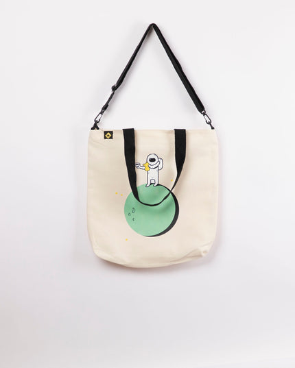 Moon Guest| Off White Totebag Hanged - Accessories - OffWhite Totebag Hanged - Jobedu Jordan