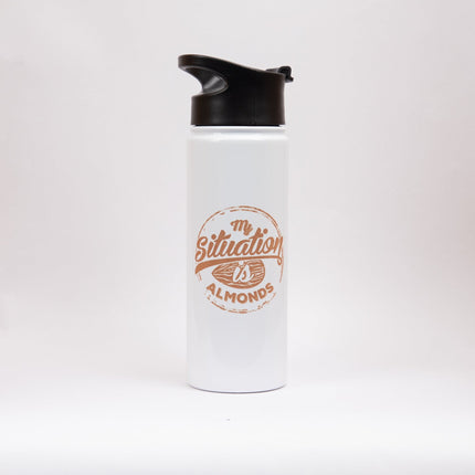 My Situation Is Almond | Sublimation Water Bottle - Accessories - Sublimation Water Bottle - Jobedu Jordan
