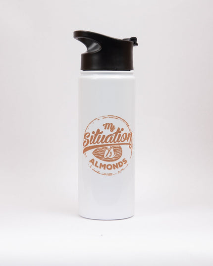 My Situation Is Almond | Sublimation Water Bottle - Accessories - Sublimation Water Bottle - Jobedu Jordan