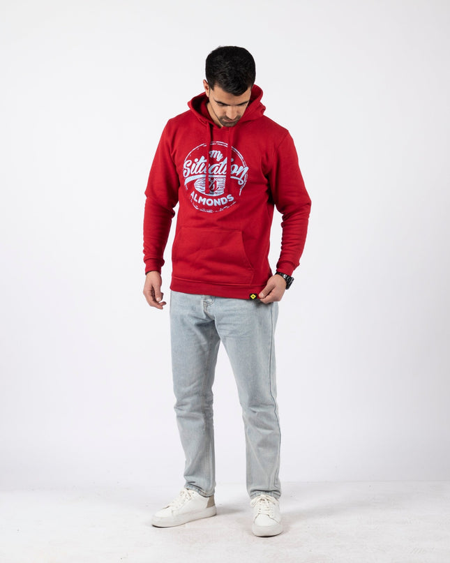 My Situation Is Almond | Unisex Adult Hoodie - Graphic Hoodie - Unisex - Jobedu Jordan