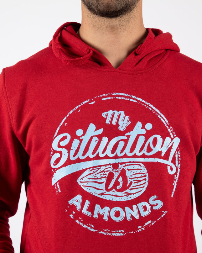 My Situation Is Almond | Unisex Adult Hoodie - Graphic Hoodie - Unisex - Jobedu Jordan