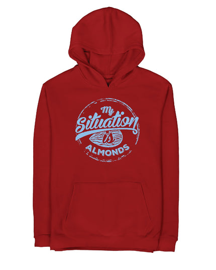 My Situation Is Almond | Unisex Adult Hoodie - Graphic Hoodie - Unisex - Jobedu Jordan