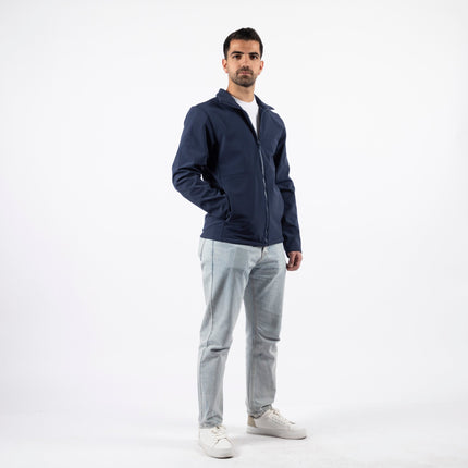 Navy Blue | Unisex Premium Superbasic Windwall Jacket - Unisex Superbasic Windwall Jacket - Jobedu Jordan