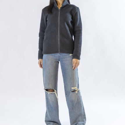 Night | Women Superbasic Sherpa Jacket - Women Superbasic Sherpa Jacket - Jobedu Jordan