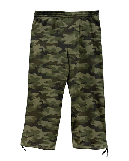 Olive Camo | Men's Wide Leg Pants - Men's Wide Leg Pants - Jobedu Jordan