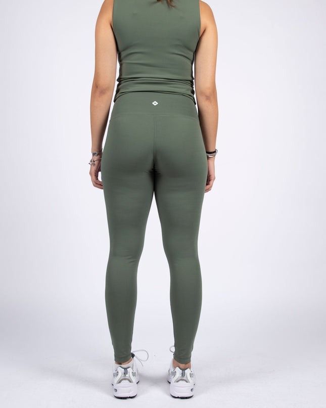 Olive | Women's Soft Knit Leggings - Women's Soft Knit Leggings - Jobedu Jordan