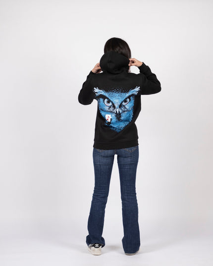 Owl Cassette | Graphic SuperBasic Premium Hoodies - Graphic SuperBasic Premium Hoodies - Jobedu Jordan
