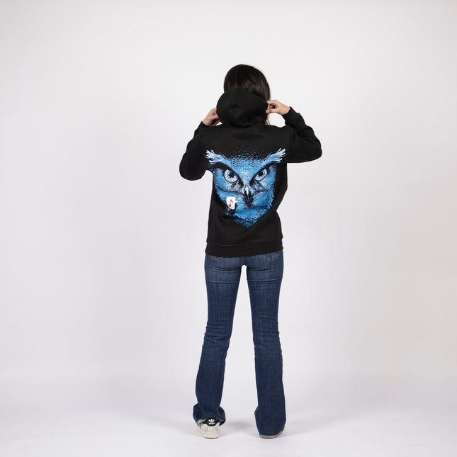 Owl Cassette | Graphic SuperBasic Premium Hoodies - Graphic SuperBasic Premium Hoodies - Jobedu Jordan