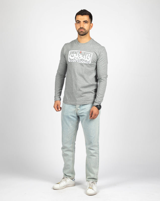 Palestine | Adult Graphic Longsleeve Tshirt - Adult Graphic Longsleeve Tshirt - Jobedu Jordan