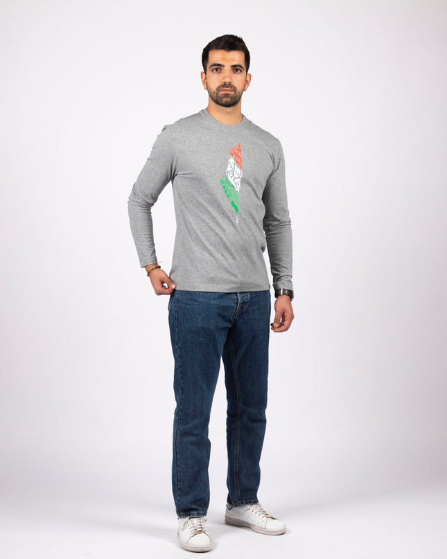 Palestine Arabia | Adult Graphic Longsleeve Tshirt - Adult Graphic Longsleeve Tshirt - Jobedu Jordan
