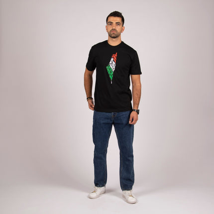 Palestine Arabia | Premium SuperBasic Ghraphic T-Shirt - Premium Super Basic Cut T-Shirt - Unisex - Jobedu Jordan