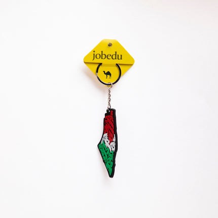Palestine Arabia | Rubber Keychain - Accessories - Rubber Keychain - Jobedu Jordan