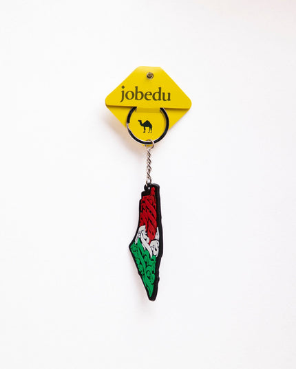 Palestine Arabia | Rubber Keychain - Accessories - Rubber Keychain - Jobedu Jordan