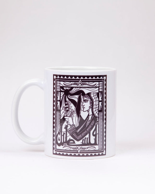 Palestine Stamp | Mug - Accessories - Mugs - Jobedu Jordan