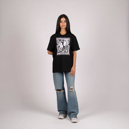 Palestine Stamp | Premium SuperBasic Ghraphic T-Shirt - Premium Super Basic Cut T-Shirt - Unisex - Jobedu Jordan