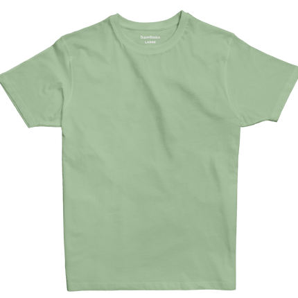 Pastel Green | Basic Cut T-shirt - Basic T-Shirt - Unisex - Jobedu Jordan