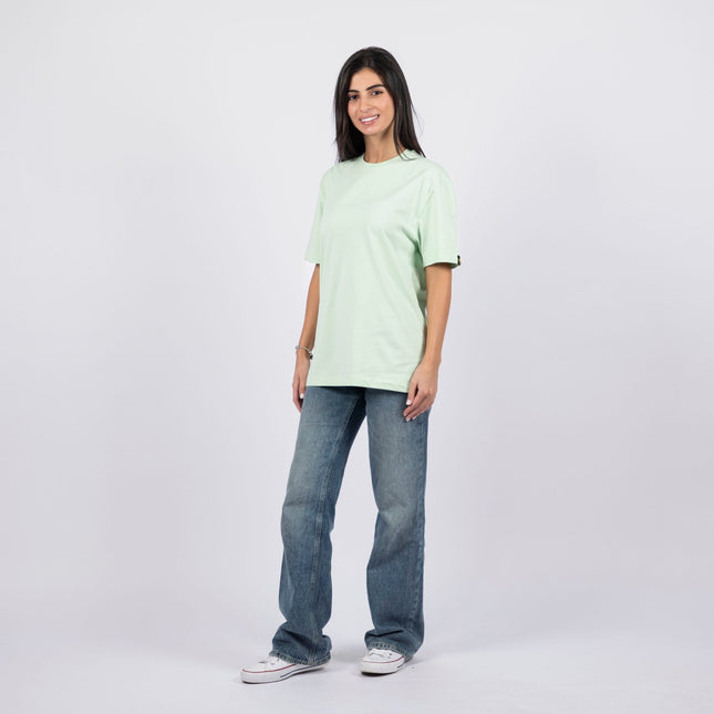 Pastel Green | Basic Cut T-shirt - Basic T-Shirt - Unisex - Jobedu Jordan