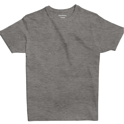 Persuading Gray Heather | T-shirt Unisex Self - Rib - T-shirt Unisex Self - Rib - Jobedu Jordan