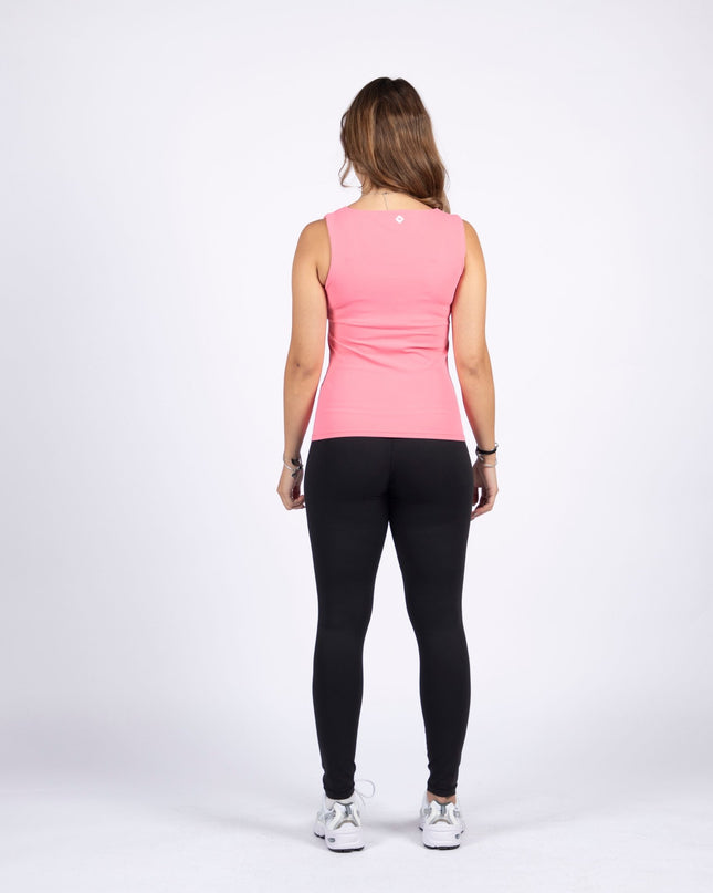 Pink | Women's Soft Knit Premium Tank Top - Women's Soft Knit Premium Tank Top - Jobedu Jordan