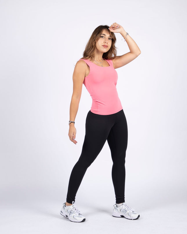 Pink | Women's Soft Knit Premium Tank Top - Women's Soft Knit Premium Tank Top - Jobedu Jordan
