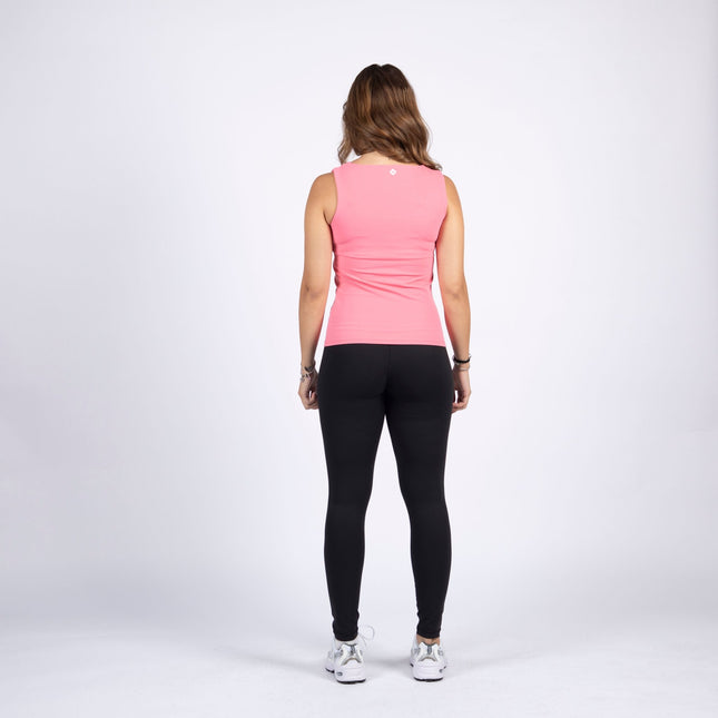 Pink | Women's Soft Knit Premium Tank Top - Women's Soft Knit Premium Tank Top - Jobedu Jordan