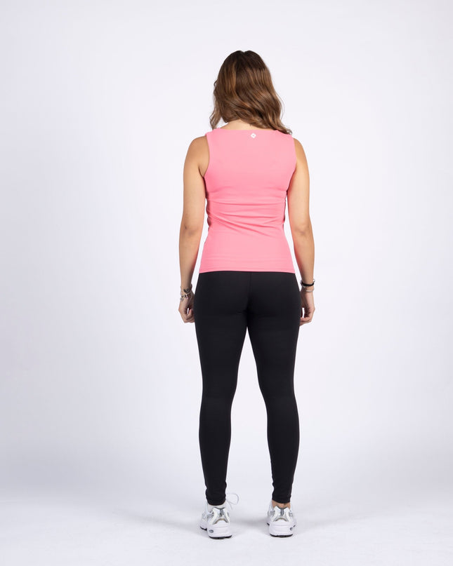 Pink | Women's Soft Knit Premium Tank Top - Women's Soft Knit Premium Tank Top - Jobedu Jordan
