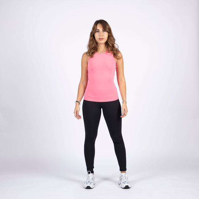 Pink | Women's Soft Knit Regular Tank Top - Women's Soft Knit Regular Tank Top - Jobedu Jordan
