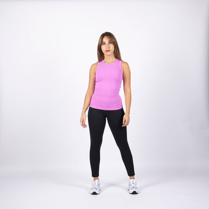 Purple | Women's Soft Knit Regular Tank Top - Women's Soft Knit Regular Tank Top - Jobedu Jordan