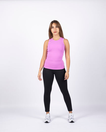 Purple | Women's Soft Knit Regular Tank Top - Women's Soft Knit Regular Tank Top - Jobedu Jordan