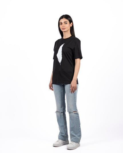 Reesheh | Basic Cut T-shirt - Graphic T-Shirt - Unisex - Jobedu Jordan