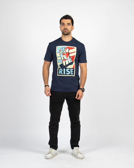 Rise | Basic Cut T-shirt - Graphic T-Shirt - Unisex - Jobedu Jordan