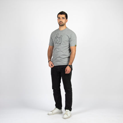 Rock | Basic Cut T-shirt - Graphic T-Shirt - Unisex - Jobedu Jordan