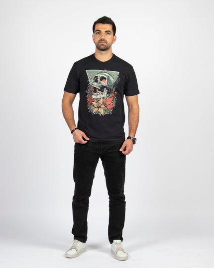 Screaming Skull | Basic Cut T-shirt - Graphic T-Shirt - Unisex - Jobedu Jordan