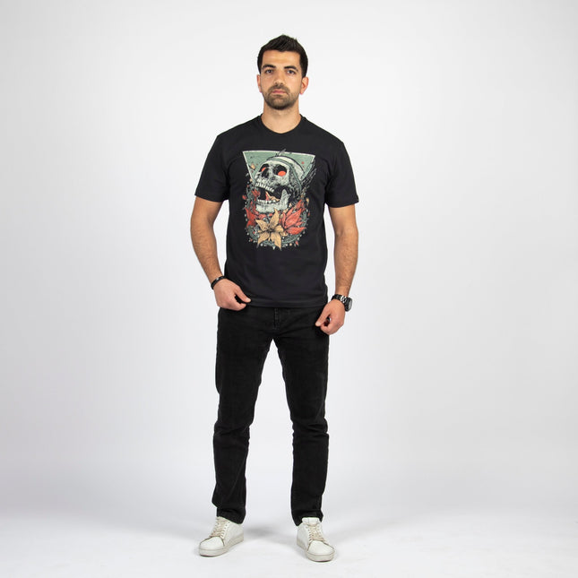 Screaming Skull | Basic Cut T-shirt - Graphic T-Shirt - Unisex - Jobedu Jordan
