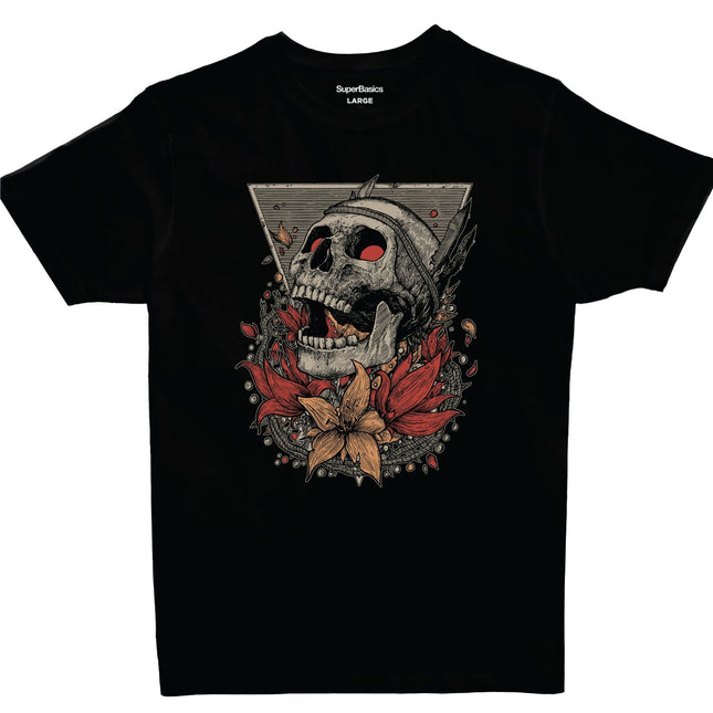 Screaming Skull | Premium SuperBasic Ghraphic T-Shirt - Premium Super Basic Cut T-Shirt - Unisex - Jobedu Jordan