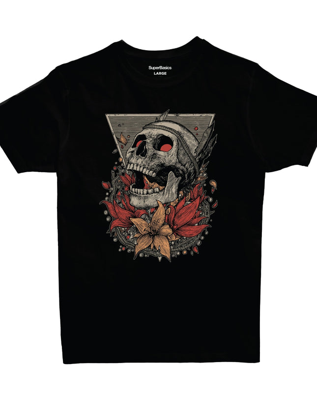 Screaming Skull | Premium SuperBasic Ghraphic T-Shirt - Premium Super Basic Cut T-Shirt - Unisex - Jobedu Jordan